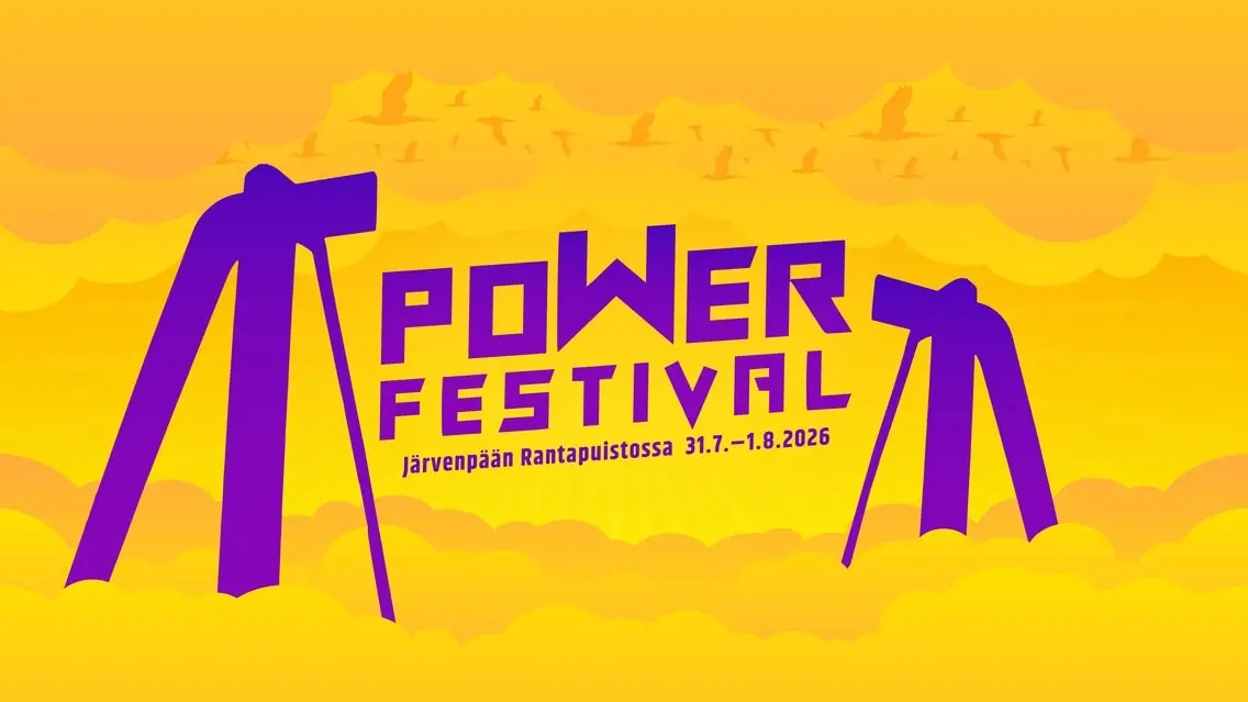 Power Festival 31.7.-1.8.2026 — Järvenpään Rantapuisto, Järvenpää