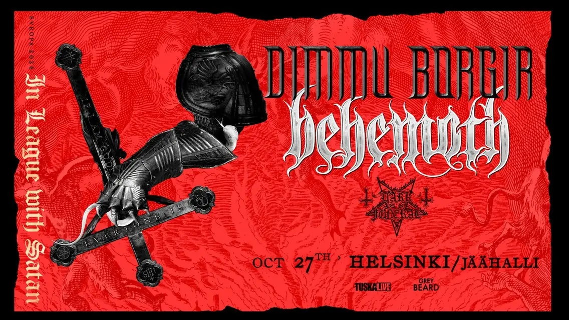 Behemoth & Dimmu Borgir - In League With Satan Tour 2026 — HELSINKI ICEHALL, Helsingfors