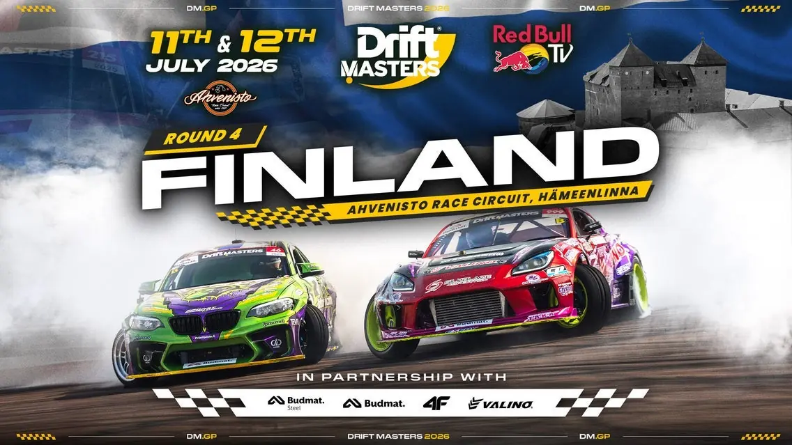 Drift Masters Ahvenisto 11.-12.7.2026 - 2 päivää — Ahvenisto, Hämeenlinna