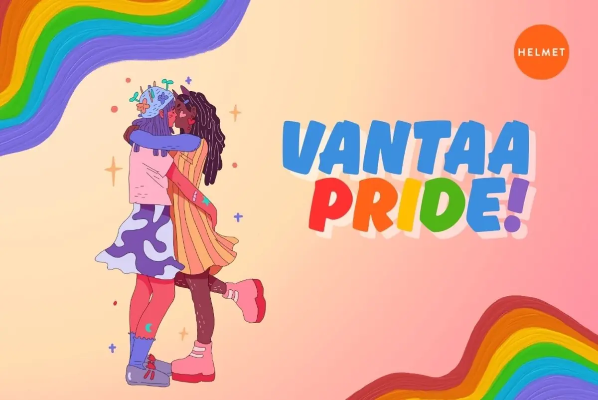 Vantaa Pride: Pinssipaja ja kirjanäyttely — Martinlaakson kirjasto, Vantaa
