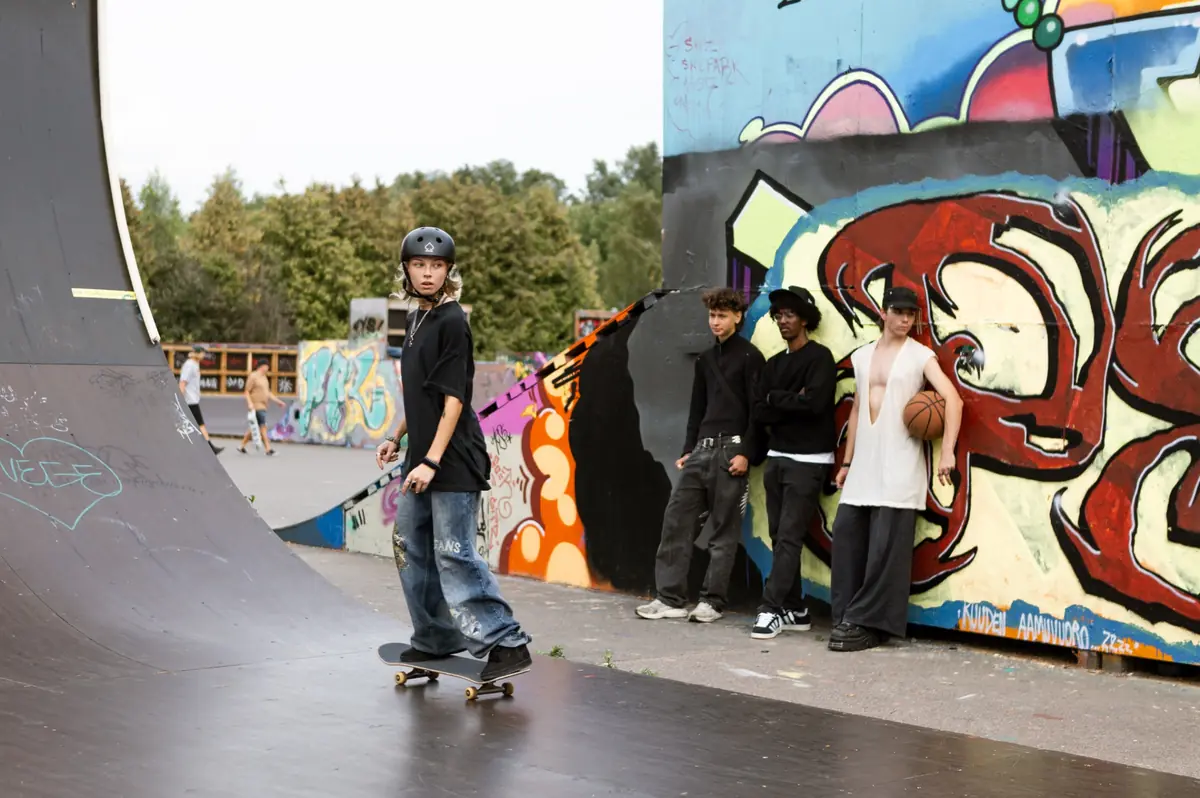 Pihlajamäki Youth Park Freestylepark, or Savela Skatepark — Pihlajamäen nuorisopuisto, Jengipolku, Helsinki