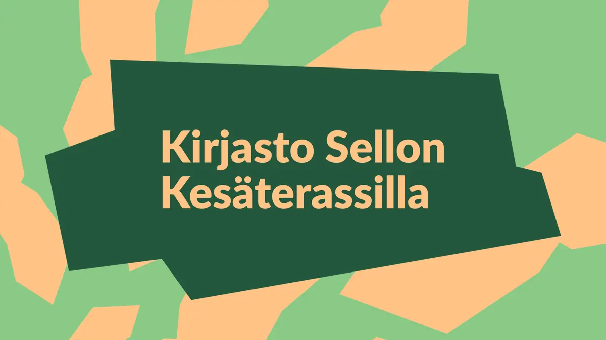Sommarterrassen på Sellon bibliotek — Sellon kirjasto, Espoo