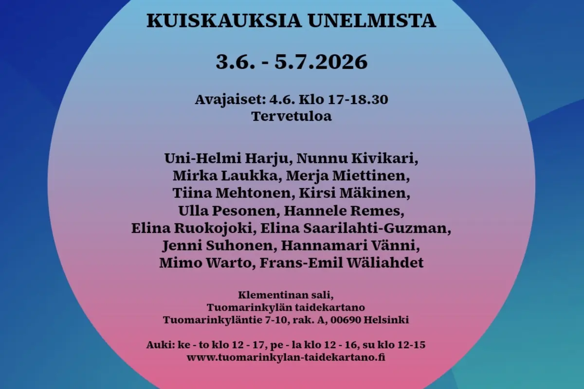 Kuiskauksia unelmista — Tuomarinkylän kartano, Helsinki