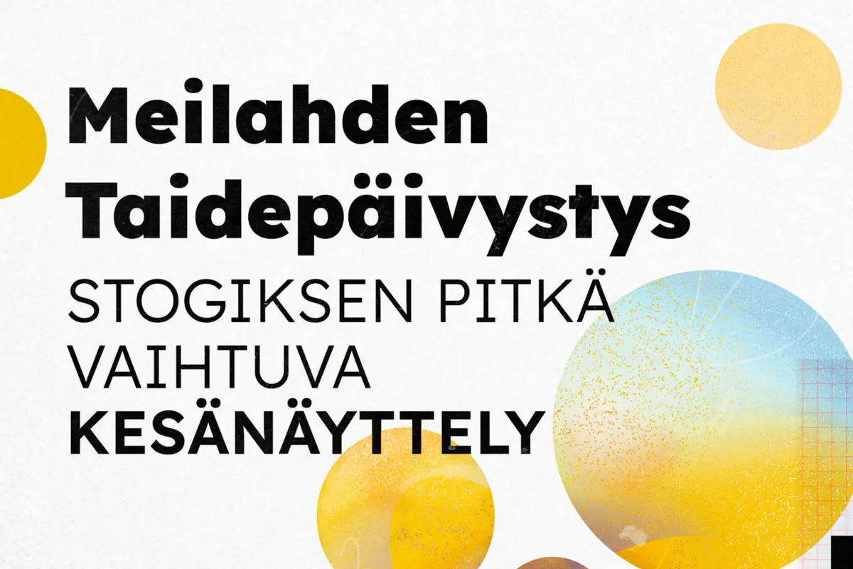 Meilahden taidepäivystys - Stogiksen pitkä vaihtuva kesänäyttely — Meilahden Tilajakamo, Helsinki