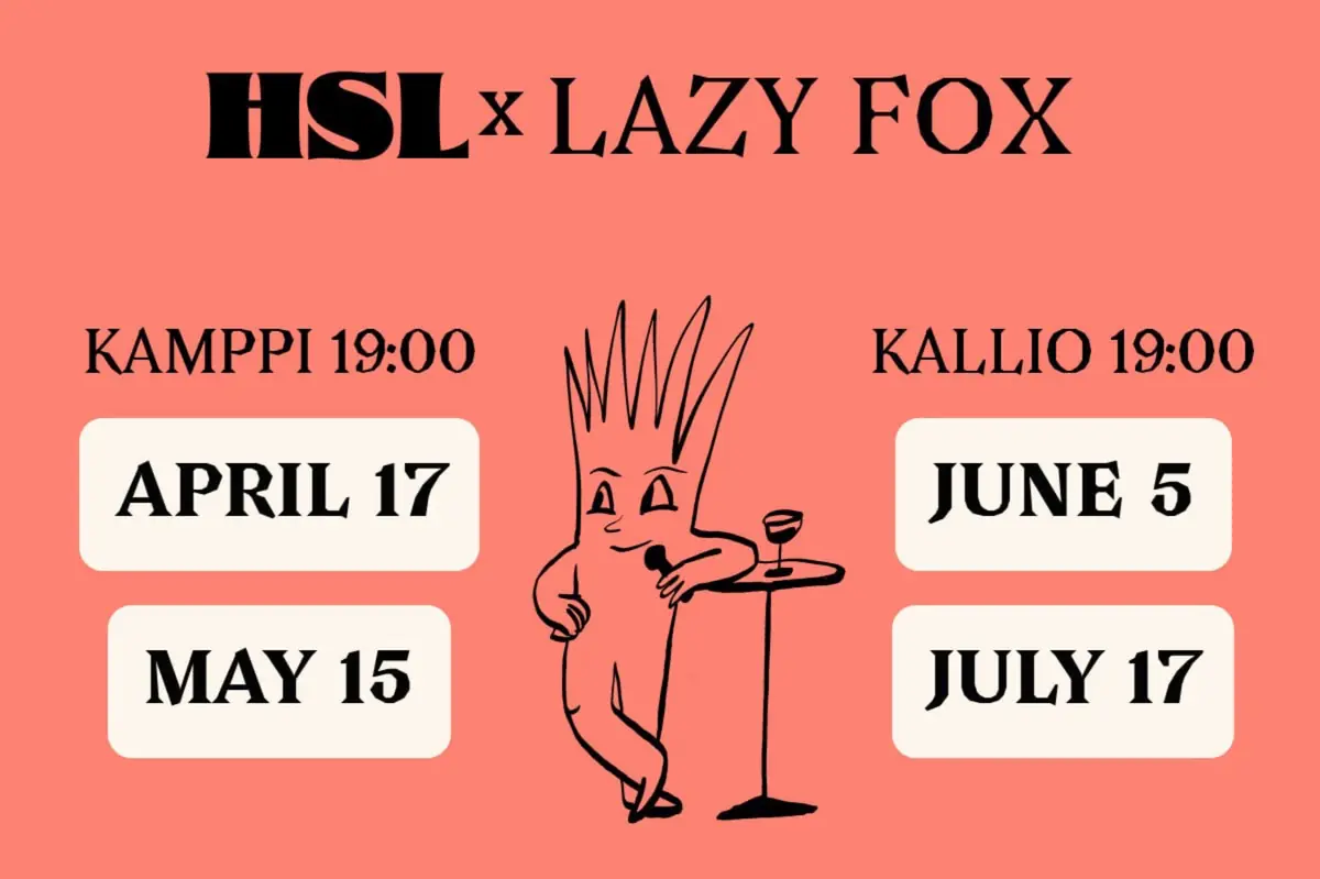 HSL Stand-Up - komediashow — Lazy Fox Kallio, Helsinki