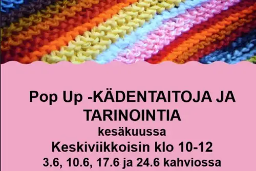 Kädentaitojen pop-up