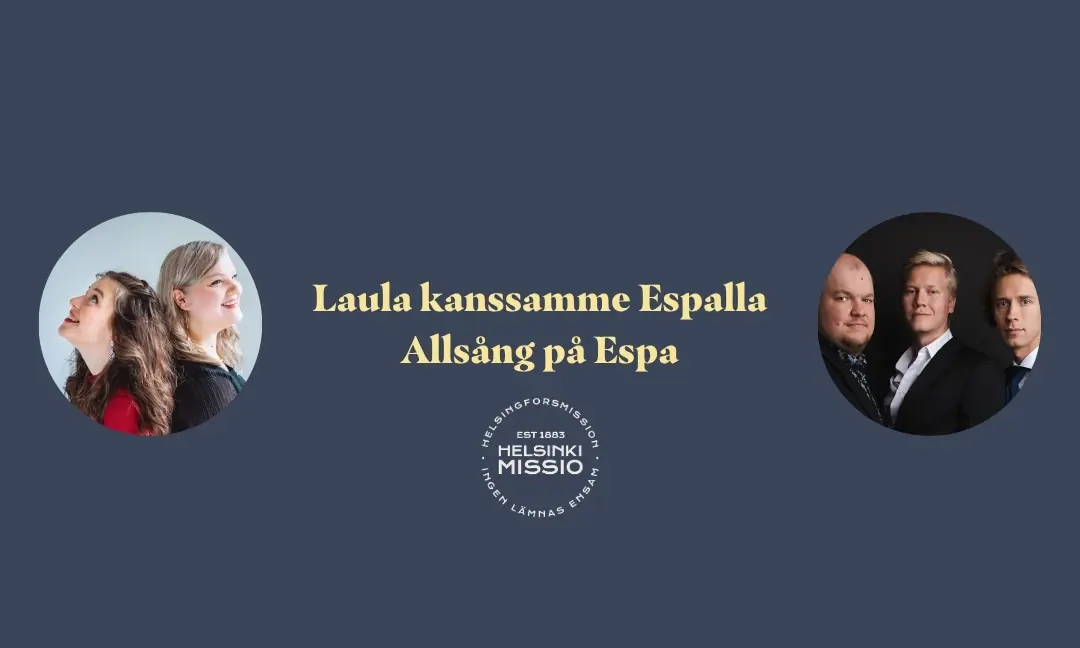 Laula kanssamme Espalla – Allsång på Espa — Espan lava, Helsinki