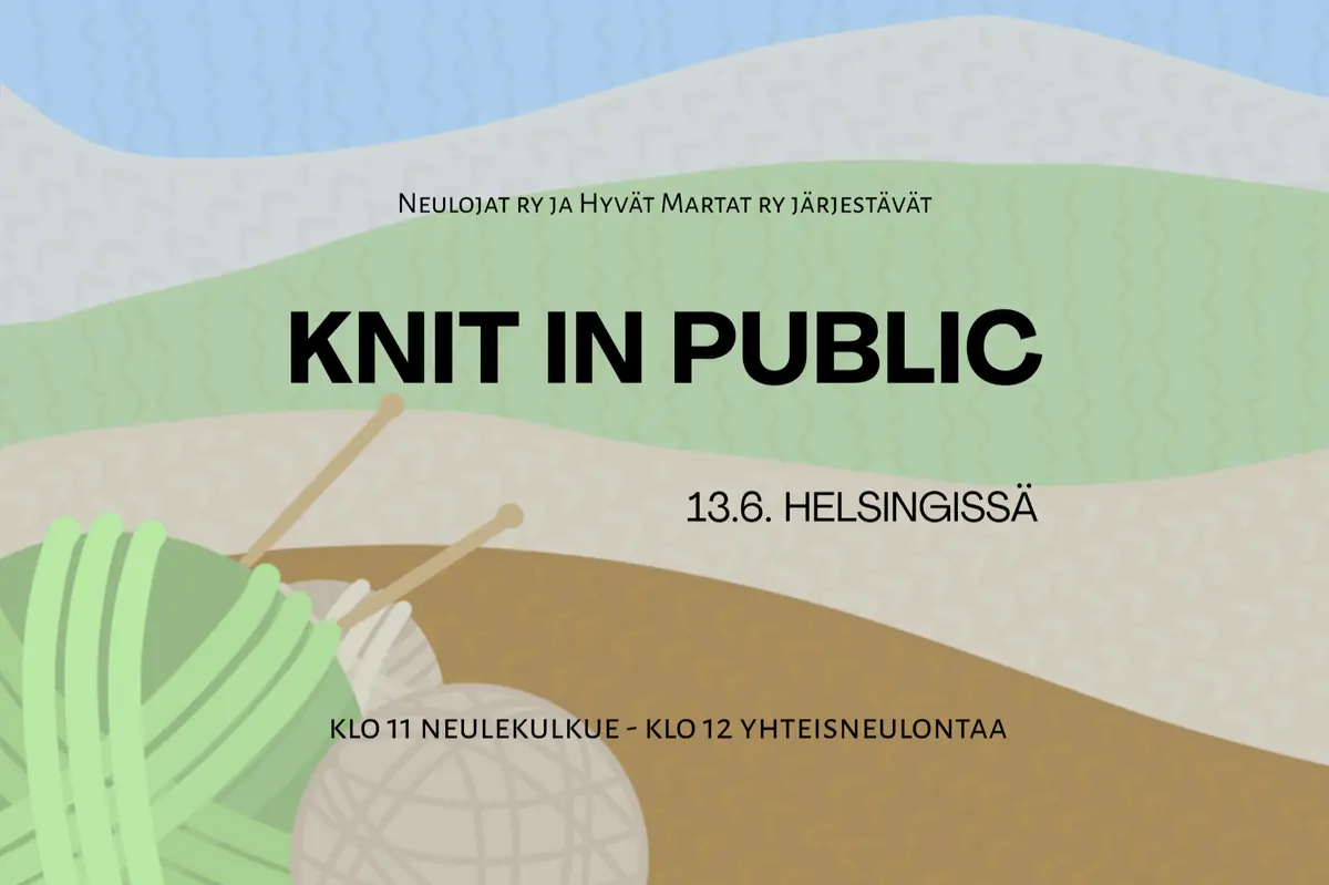 Knit in Public — Keskustakirjasto Oodi, Хельсинки