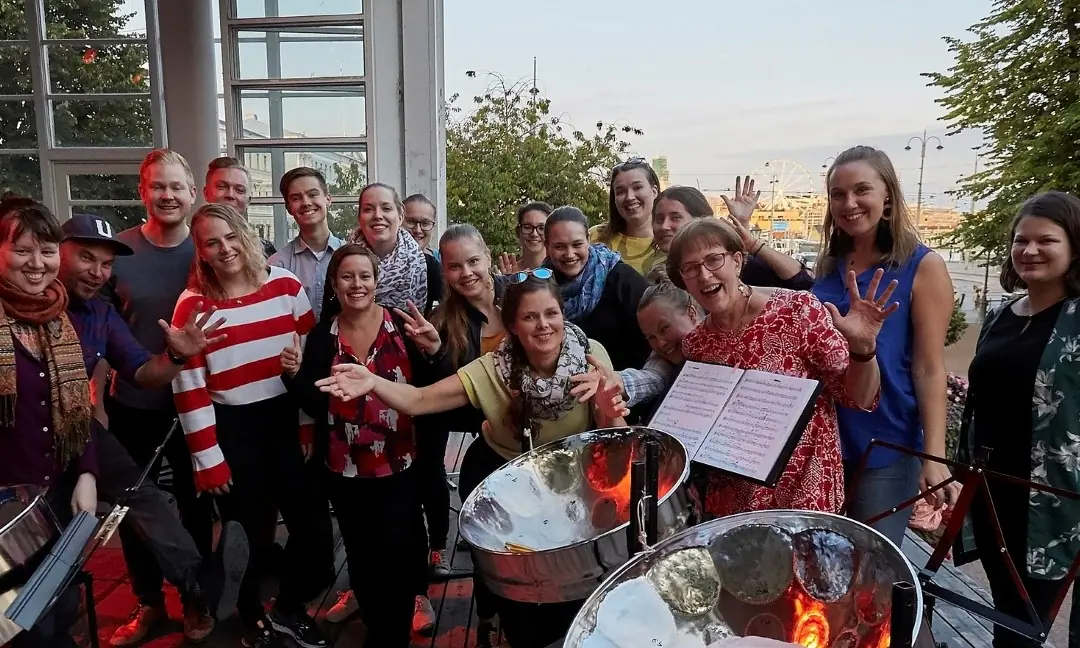 Los Pan Pan - Kirkkonummen Steel Band ry 30 år! - Open Stage — Espan lava, Helsinki
