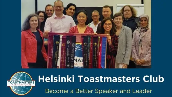 Toastmasters - bli en bedre taler — Sellon kirjasto, Espoo