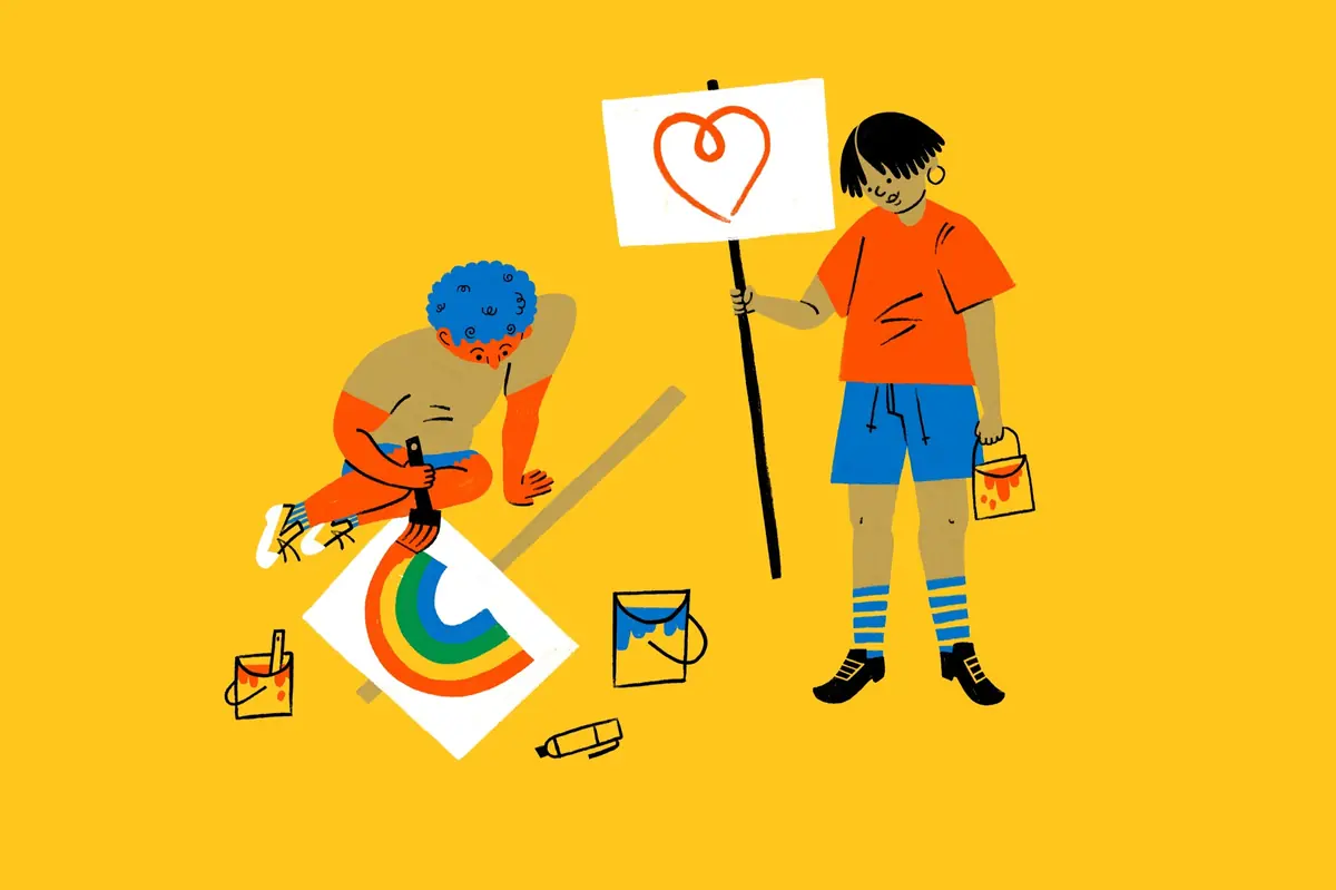 Pride Pin Workshop — Laajasalon kirjasto, Helsinki