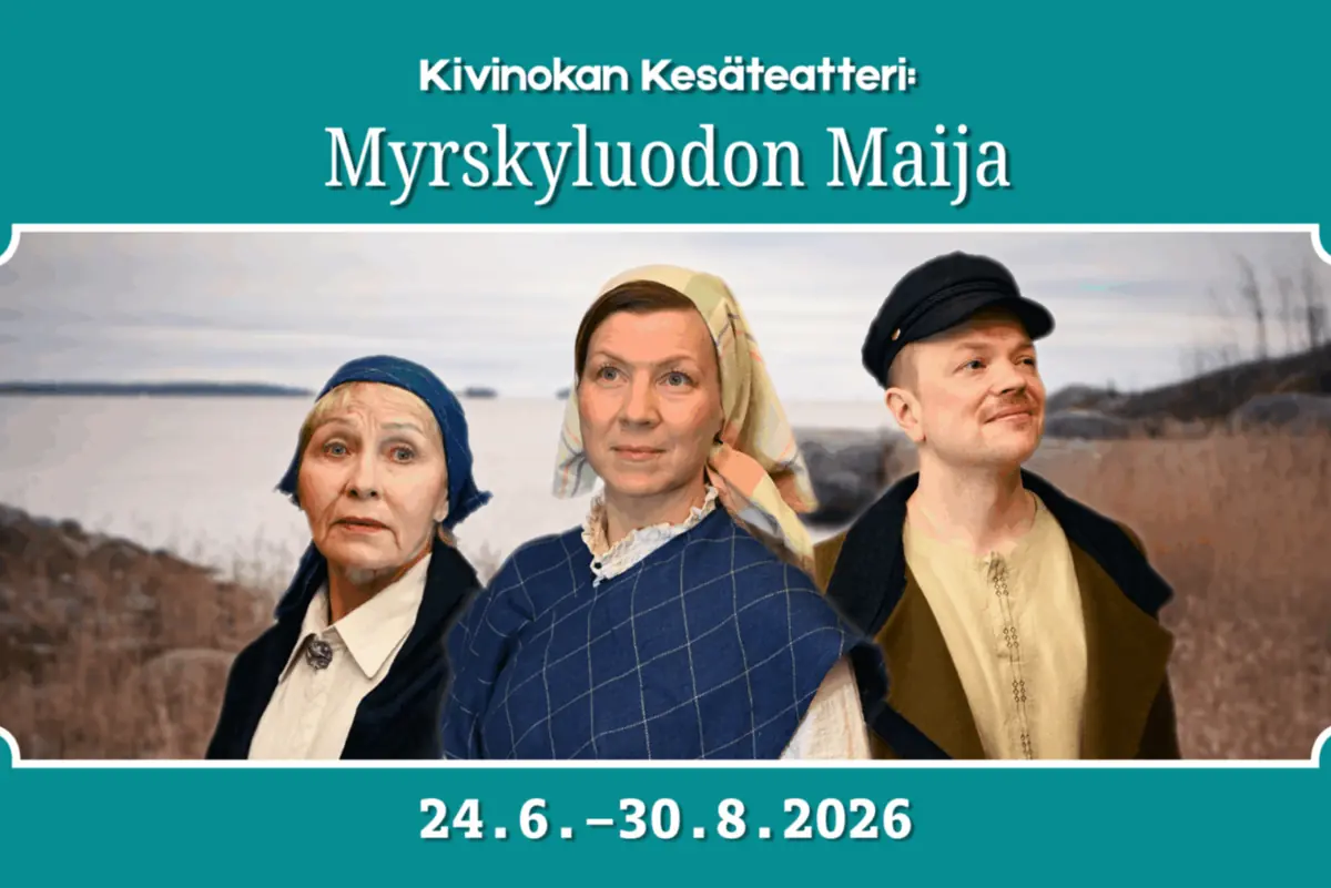 Мюрскюлуодон Майя — Kivinokan kesäteatteri, Хельсинки