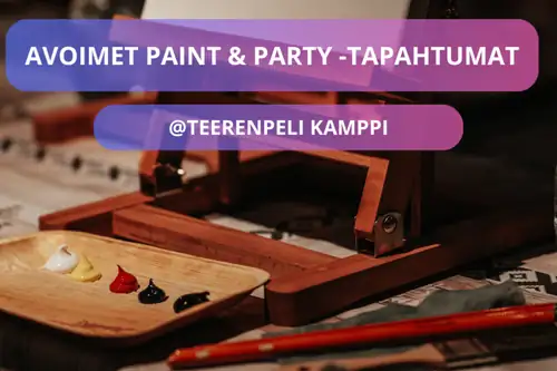 Paint & Party, öppen aktivitet