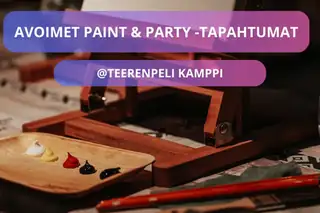 Paint & Party, öppen aktivitet
