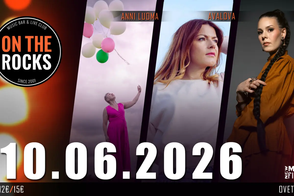 Indie-musikkväll: Anni Luoma, Avalova, AWA — On the Rocks, Helsingfors