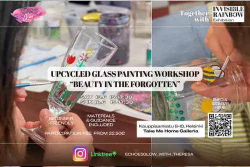 Upcycled Glass Painting Workshop