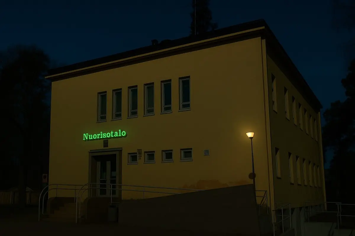 Malmby ungdomshus nattåpent — Malmin nuorisotalo, Helsinki