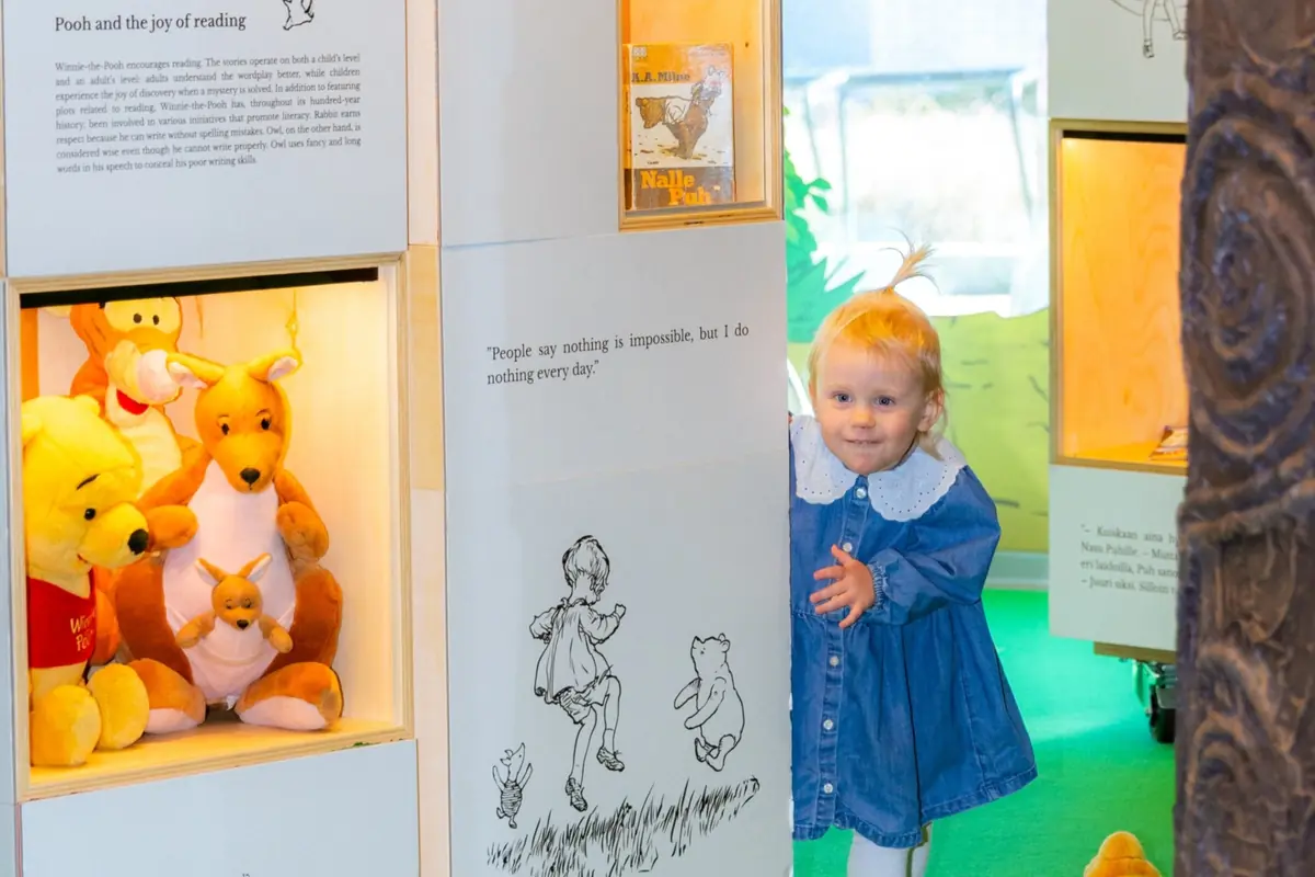 Museo Leikis sommarlöfte - Lördagar med Nalle Puh — Museo Leikki, Espoo
