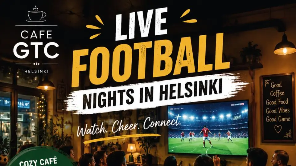 Live Football Nights in Helsinki at Cafe GTC — GTC, Хельсинки