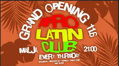 AfroLatin Terrace // Malja Helsinki // Every Thursday
