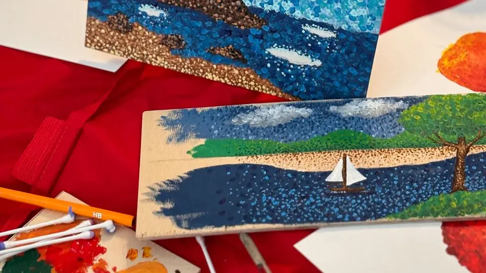 🎨 Canvas Painting Workshop! 🖌️ — GTC Cafe, Helsinki