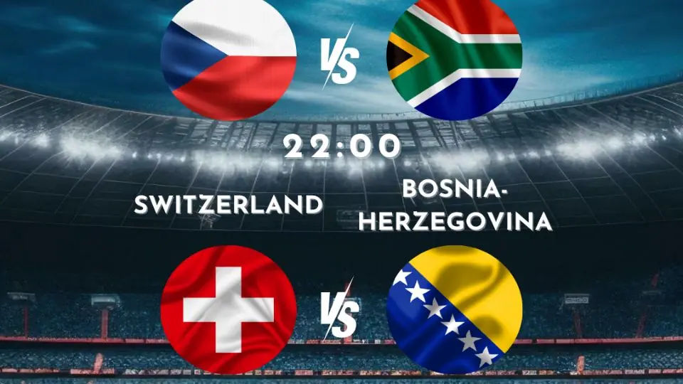 FIFA World Cup June 18 19:00 Czech Republic vs. South Africa FIFA World Cup June 18 22:00 Switzerland vs. Bosnia-Herzegovina — Malja Helsinki, Helsinki