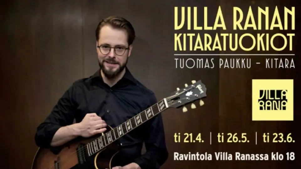 Villa Ranan kitaratuokiot — Kulttuuritalo Villa Rana, Jyväskylä