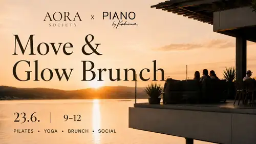 Move & Glow Brunch 23.6. // AORA Society x Piano by Kahiwa