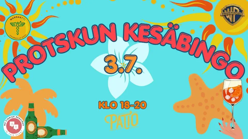 Летнее бинго Protsku — Warrantti ry, Vaasa