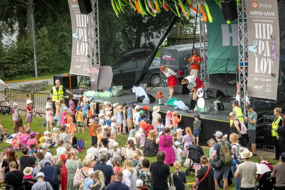 Barnens konstfestival Hippalot, Hämeenlinna — Verkatehdas, Hämeenlinna