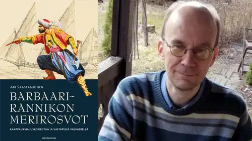 Författaren Ari Saastamoinen på besök