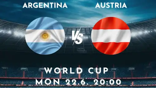 FIFA World Cup June 22 20:00 Argentina vs. Austria