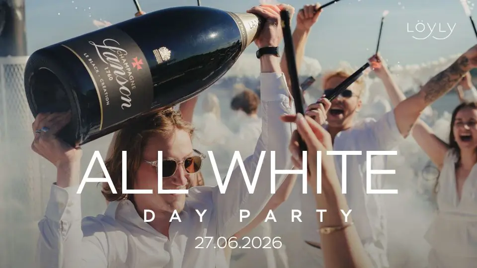 ALL WHITE DAY PARTY — Löyly, Хельсинки