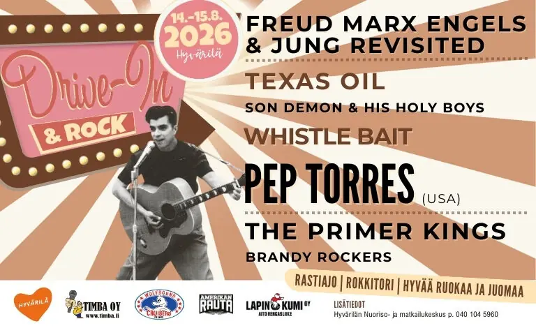 Drive-in & Rock Nurmes 2026 — Hyvärilän alue, Nurmes