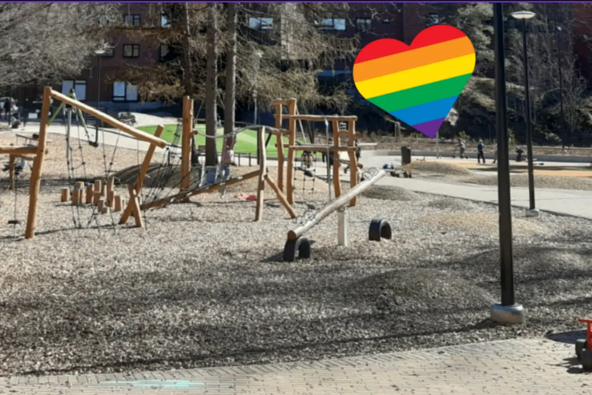 Pride-valokuvasuunnistus koululaisille — Leikkipuisto Sanna / Koripallokenttä, Helsinki