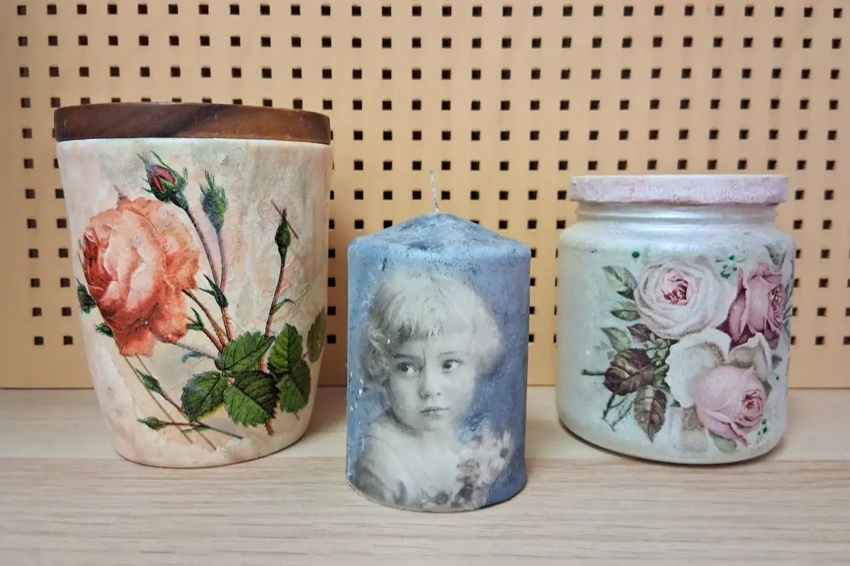 Askartelupaja: decoupage-tekniikkaa! — Stadin yhteisötalo Oulunkylän Seurahuone, Helsinki