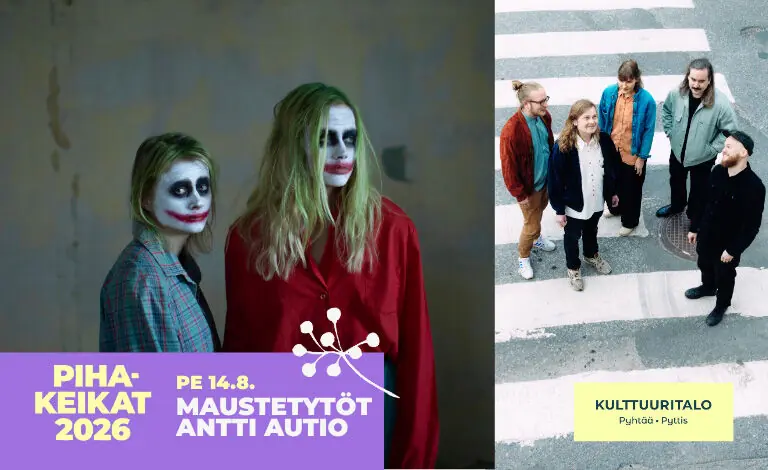 Pyhtää Cultural Centre Courtyard Concerts: Maustetytöt, Antti Autio — Pyhtään Kulttuuritalo, Pyhtää