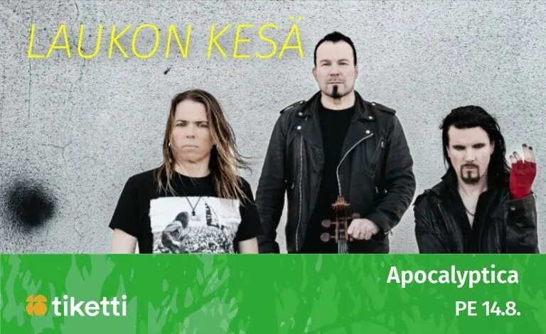 Apocalyptica — Laukon kartano, Vesilahti