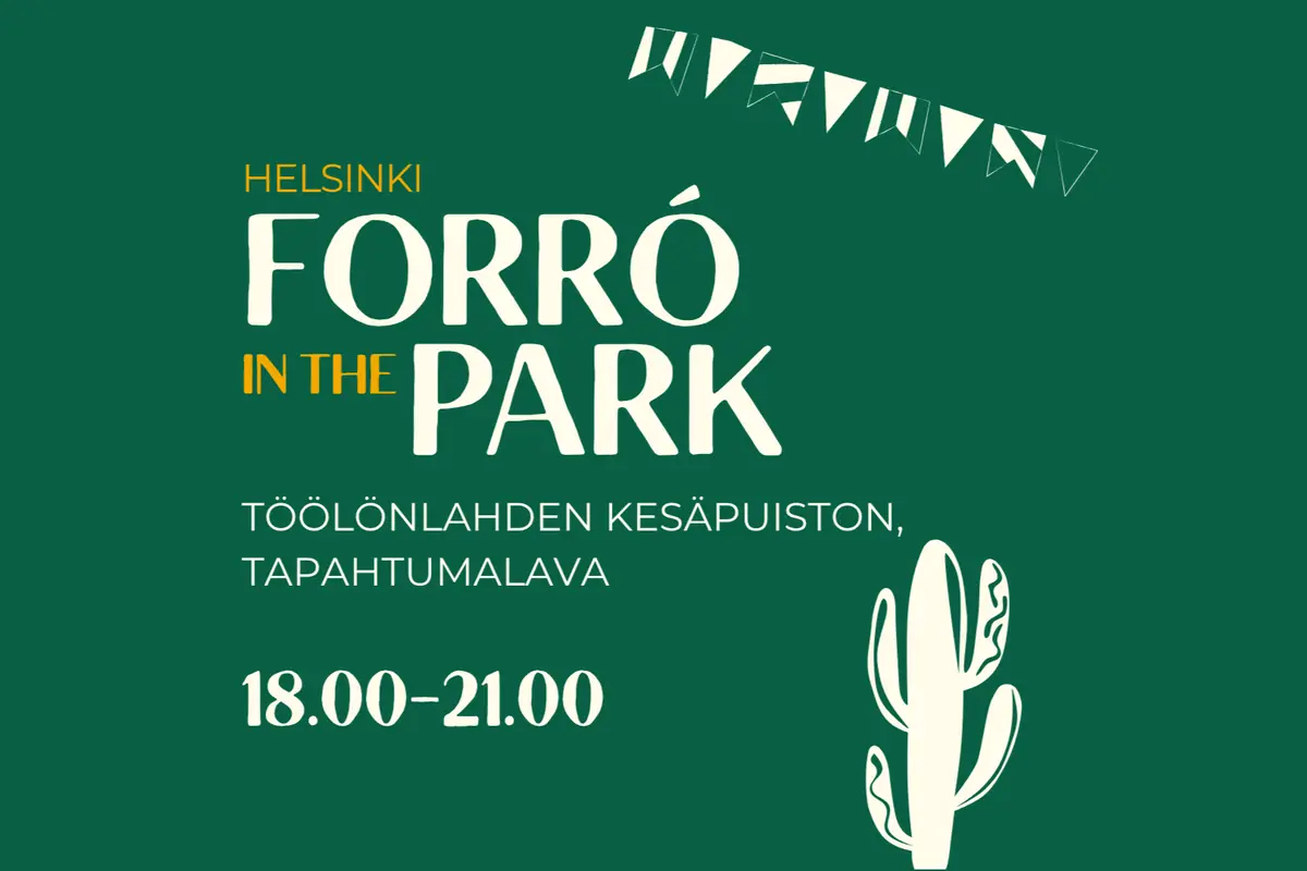 Forró i parken — Töölönlahden Kesäpuiston tapahtumalava, Helsingfors