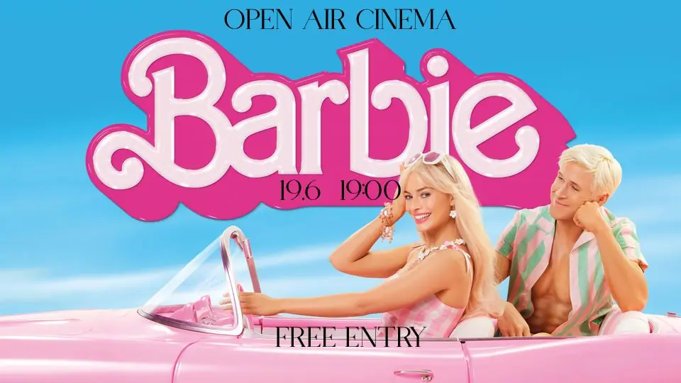 Open Air Cinema: Barbie (2023) - June 19th at 19:00 — Malja Helsinki, Helsinki