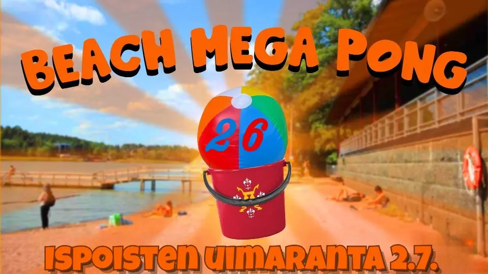 Beach Mega Pong 2026 — Ispoisten uimaranta, Turku