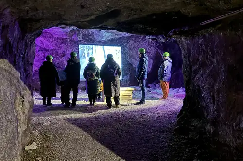 Guidet gruvebesøk i Tytyri-gruven under jorden, inkl. inngang til alle utstillinger