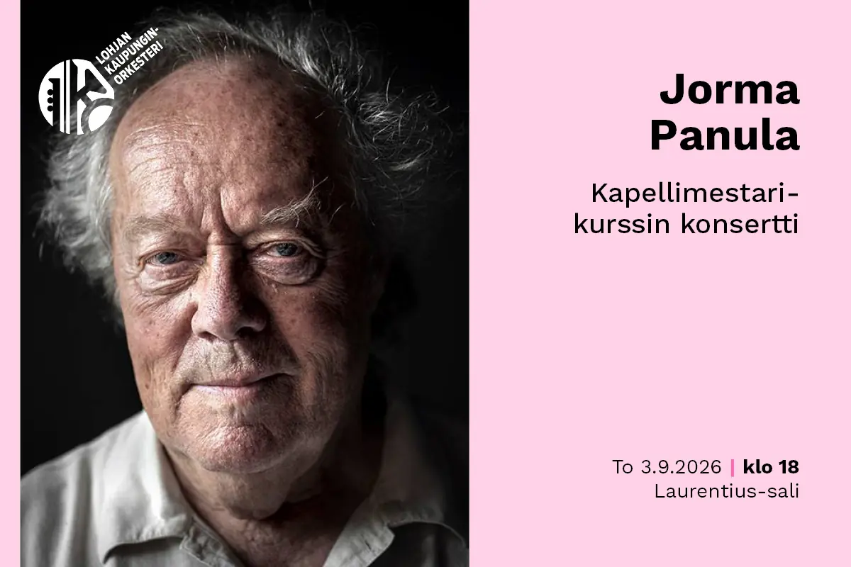 JORMA PANULA - Dirigentkurskonsert — Laurentius-sali, Lohja