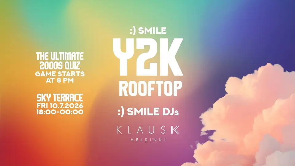 Y2K ROOFTOP — Sky Terrace, Helsingfors
