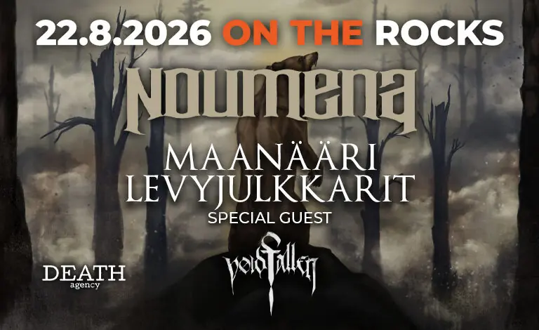 Noumena (презентация альбома), Voidfallen — On The Rocks, Хельсинки