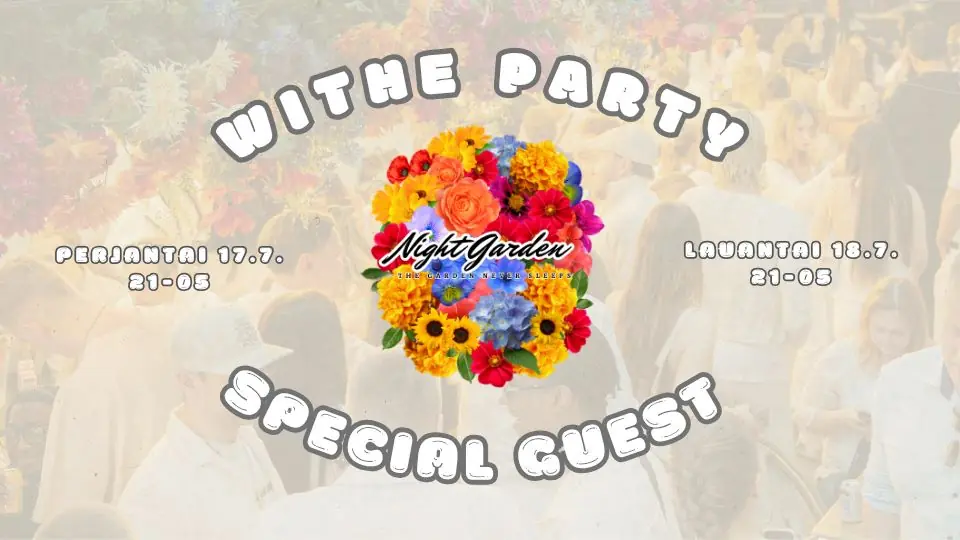 Night Garden | WHITE PARTY | PE-LA 17.-18.7. — Night Garden, Helsinki