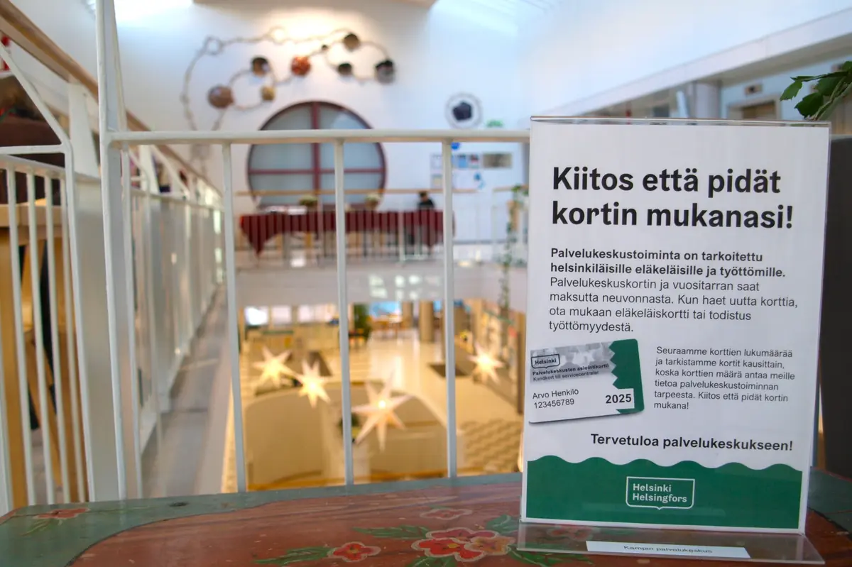 Guided tour of Kampin service centre — Kampin palvelukeskus, Helsinki