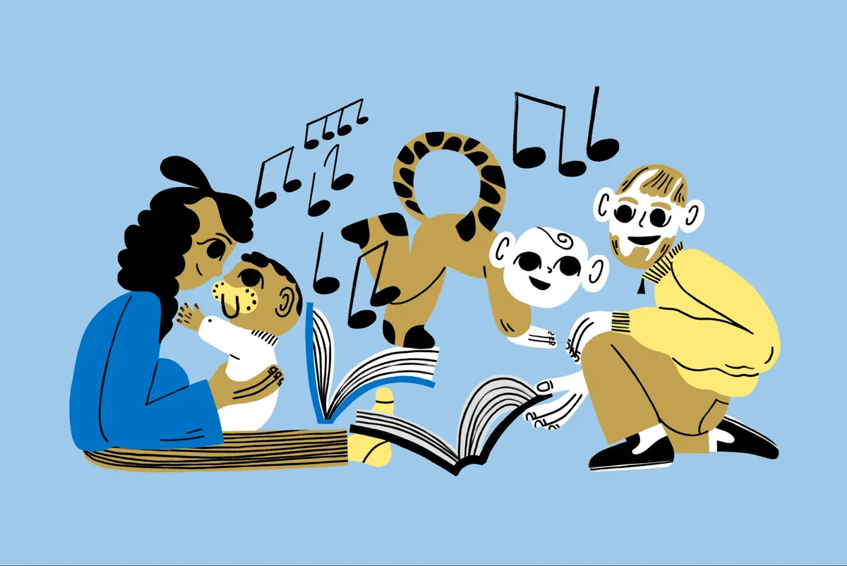 Little Ones' Morning at Tapanila Library — Tapanilan kirjasto, Helsinki