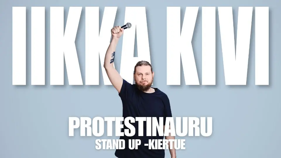 Iikka Kivi - Protestinauru Stand Up Show - Comedy Mayhem Joensuu 28.8.2026 — Comedy Mayhem, Joensuu