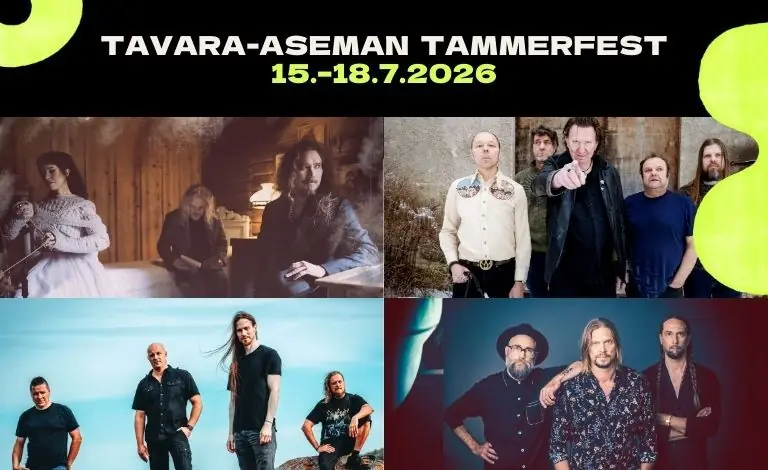 Tavara-aseman Tammerfest: Пропуск на все концерты — Tavara-asema, Тампере